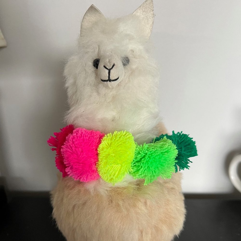 Beautiful Alpaca plushie